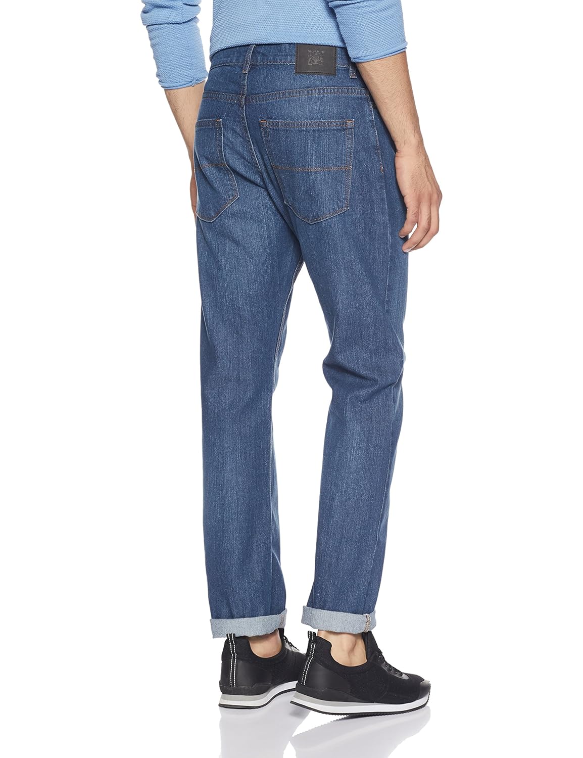 marks & spencer men's regular fit jeans