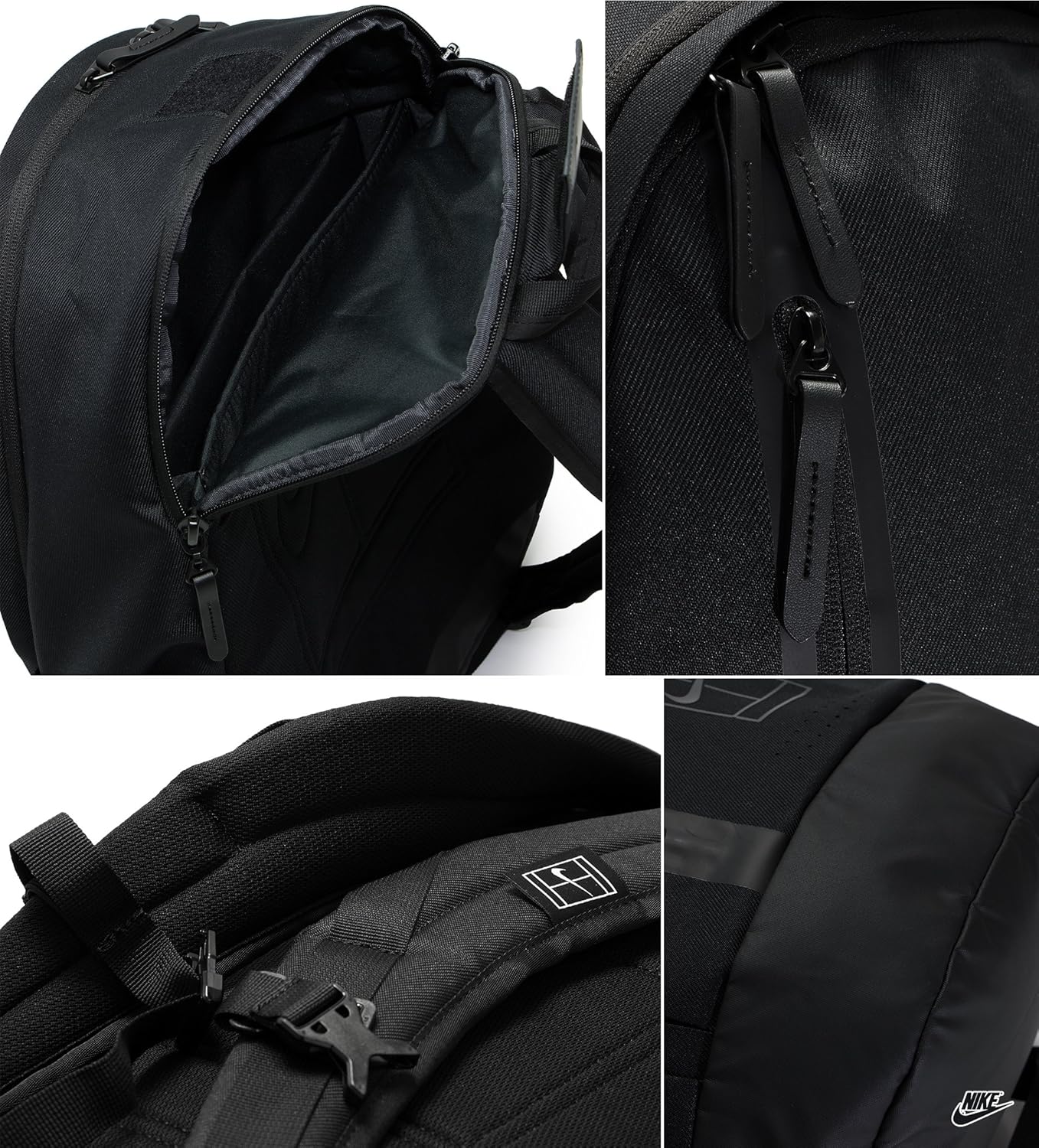 Amazon Co Jp テニスリュック リュックサック ラケットバッグ バックパック テニスバッグ ナイキ コート アドバンテージ バックパック Ba5450 010 ブラック スポーツ アウトドア