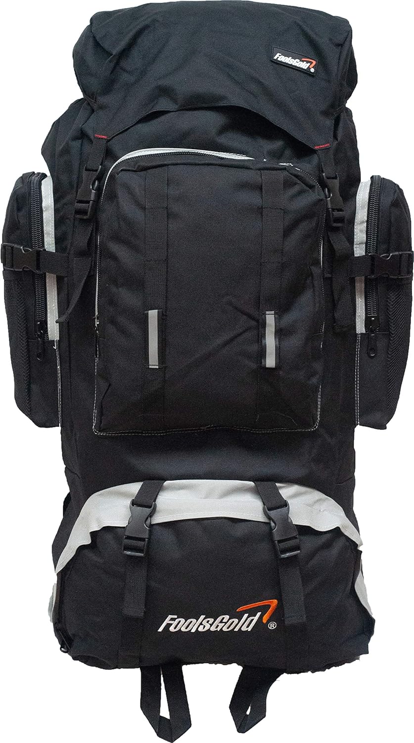 Bolsa De Viaje Bolso Grande De Piel Negro, Bolso Holgado