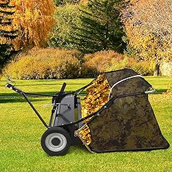 GarveeTools Tow Behind Lawn Sweeper 48", Pull