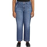 Jag Jeans Womens Plus Size Sophia High Rise Wide Leg Jeans - Legacy