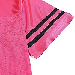 DEHANER Pink Football Jersey for Men Women Dad Mom