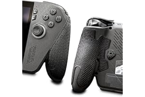 Luck&Link Controller Grip For Rog Xbox Ally/X, Textured Skin kit,Anti-Skid Sweat-Absorbent Controllers Handle Grips, Buttons,