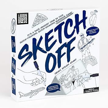 Amazoncom Professor Puzzle Sketch Off Drawing Game The