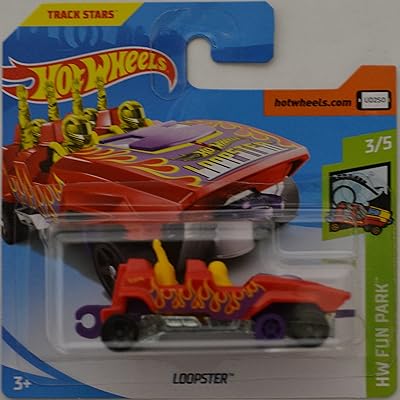 Red Loopster Hot Wheels Fun Park Die Cast Model Car Bahrain