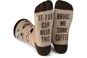 Lavley If You Can Read This, Bring Me Funny Socks - Novelty Gifts for Men, Women and Teens
