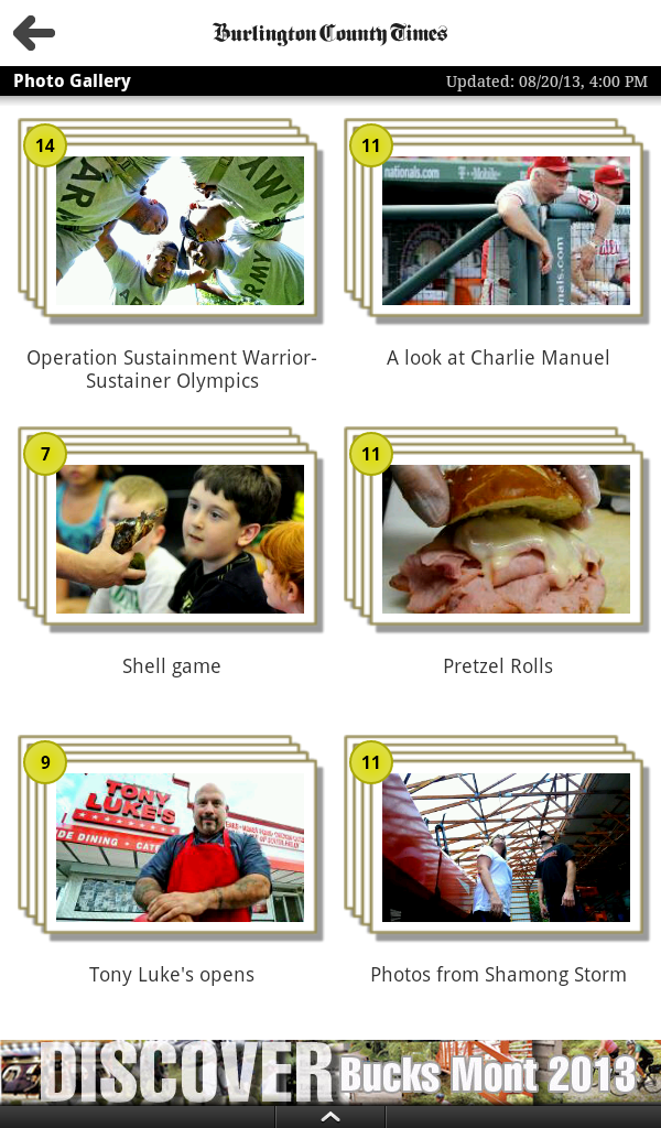 Burlington County Times App for Kindle for Android