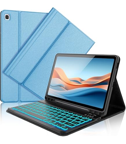 サムスン Galaxy Tab S8+ Book Cover Keybord Amazon.com: SAMSUNG Galaxy Tab S8 and Tab S7 Book Cover