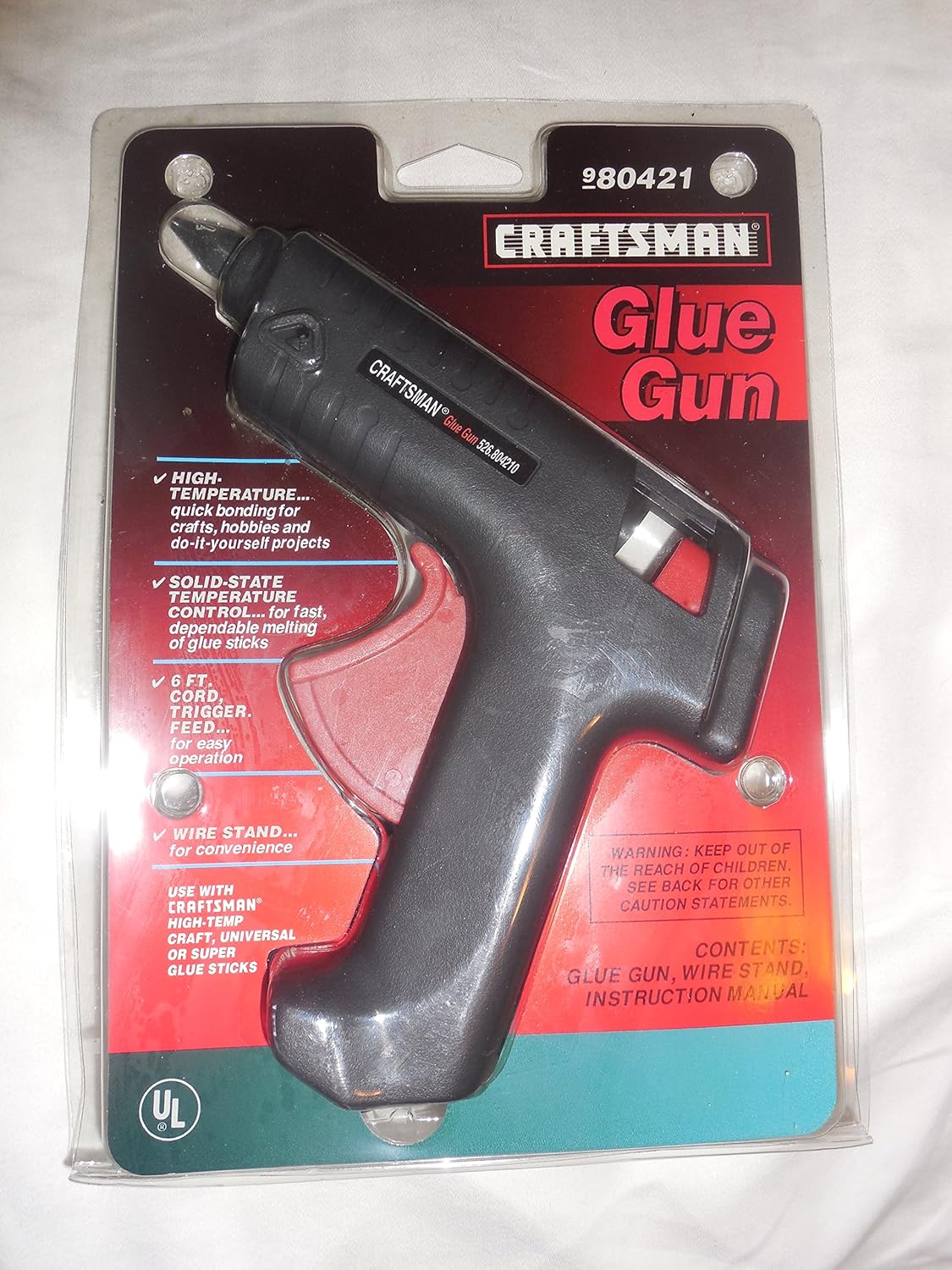 Amazon.com: Craftsman Glue Gun 40 Watt High Temperature .44in Diameter