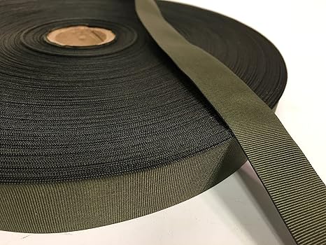 Amazon Com 5 Yards Of 1 Inch Milspec Military Webbing Binding Ribbon Mil T 5038 Grosgrain Tan Od Ranger Green Coyote Camo Green Ranger Green