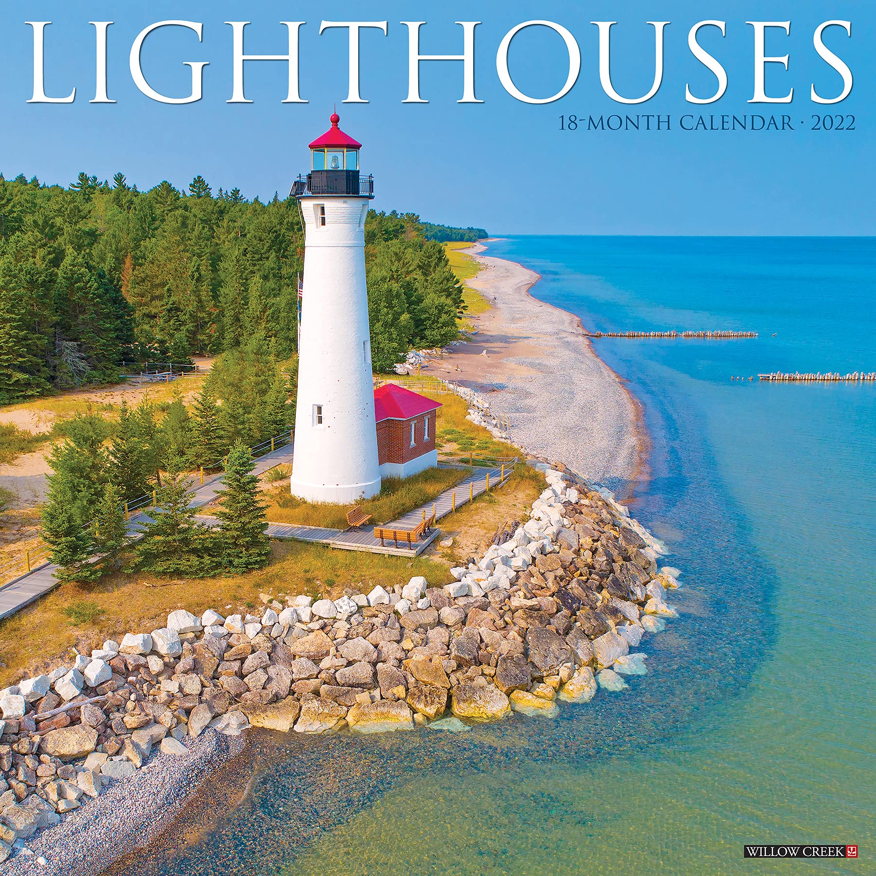 2022 Lighthouse Calendar Lighthouses 2022 Wall Calendar: Willow Creek Press: 9781549218699:  Amazon.com: Books
