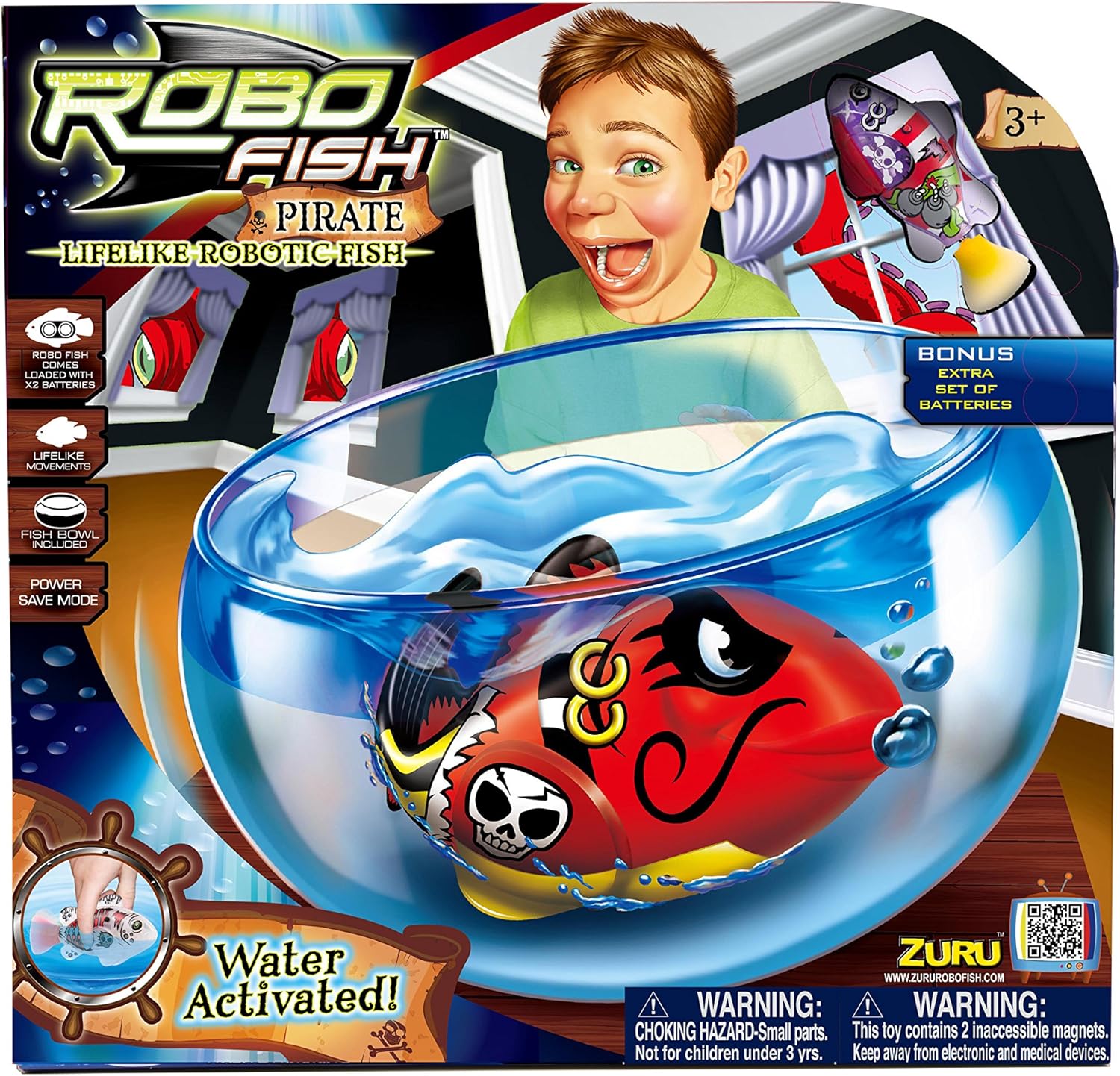 Goliath Robo Fish Pirate Playset Amazon Co Uk Toys Games