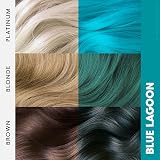 PaintGlow Rebellious Colours Vegan Semi Permanent Hair Dye Blue Lagoon 100ml view 2