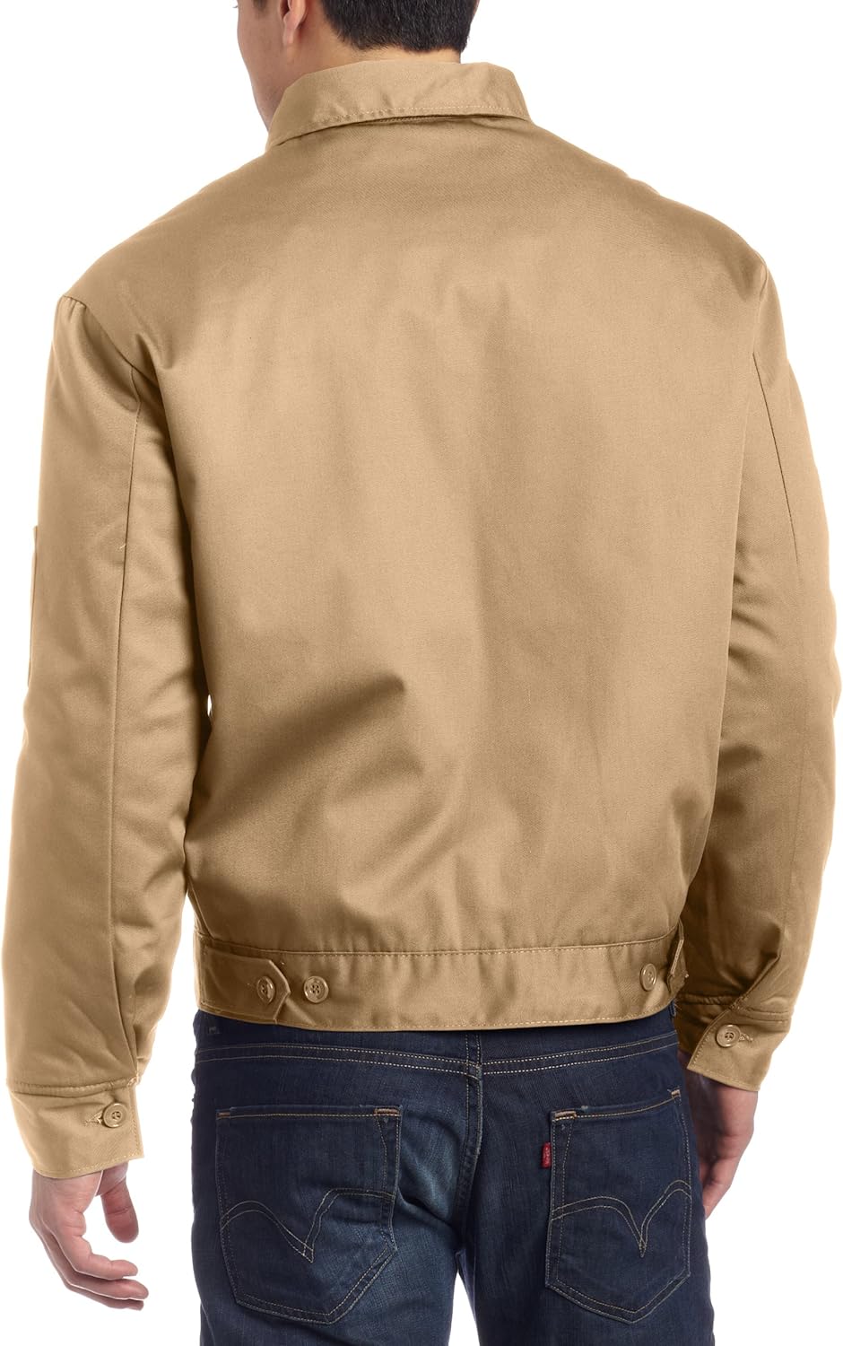 Dickies Men's Insulated Eisenhower Front-Zip Jacket at  Men’s Clothing store
