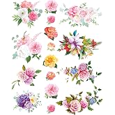 Ceramic Decals - Overglaze - Enamel Decal - Waterslide Decal Flower