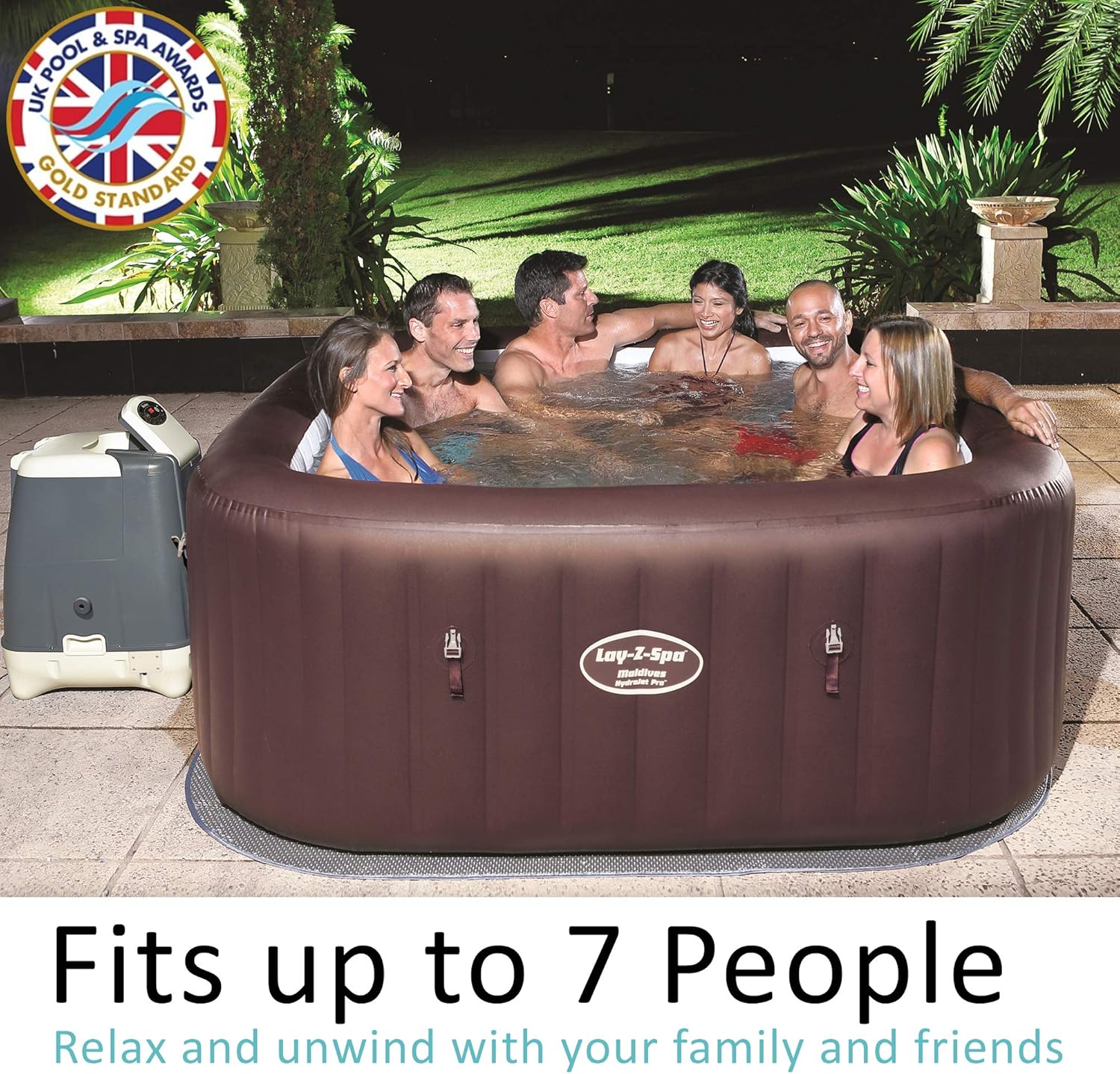 Super Saturday Lay Z Spa Maldives Luxury Hot Tub HydroJet Pro Massage