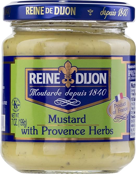 Reine de Dijon Mustard with provence herbs (1 Pack