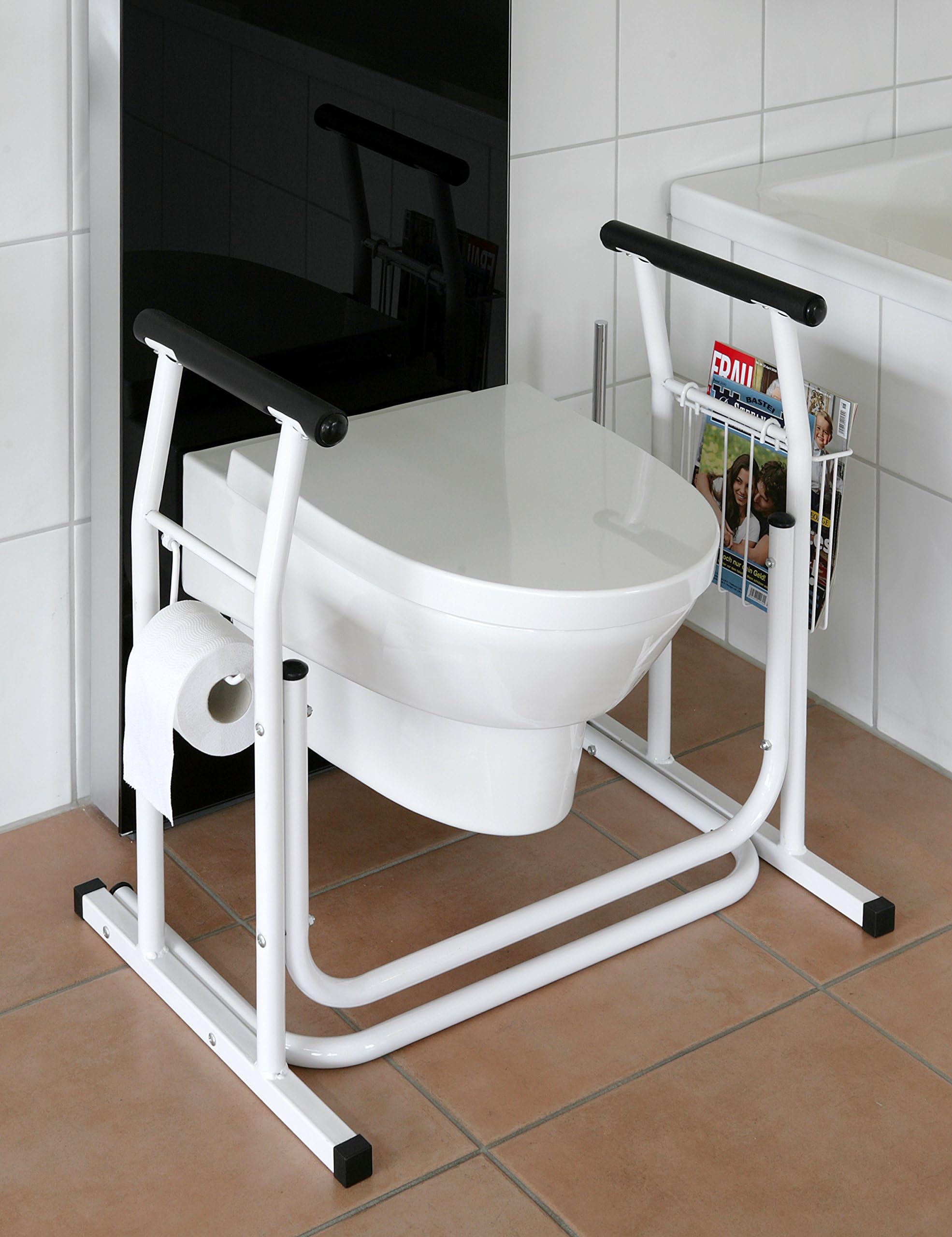 Toilet Standing Aid Mobile Toilet Support Rail for Bathroom