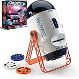 Discovery #MINDBLOWN 2-in-1 Reversible Planetarium Space Projector – 360-Degree Rotation – Moving Stars Mode and Stationary V