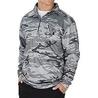 Zubaz NFL Men's Lines Poly Fleece Jacket