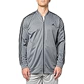 adidas mens 3-stripes Tricot Full-zip Jacket