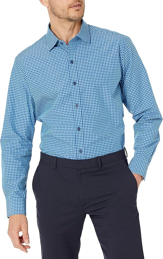 Buttoned Down Mens Slim Fit Spread Collar Sport Shirt Amazon.ca