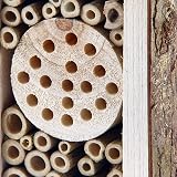 Pet Ting Small Wooden Insect Hotel Eco Friendly 16.5cm for Bees & Butterflies view 4