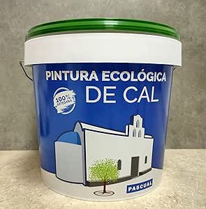 PINTURA ECOLOGICA DE CAL CALES PASCUAL : Amazon.es: Bricolaje ...