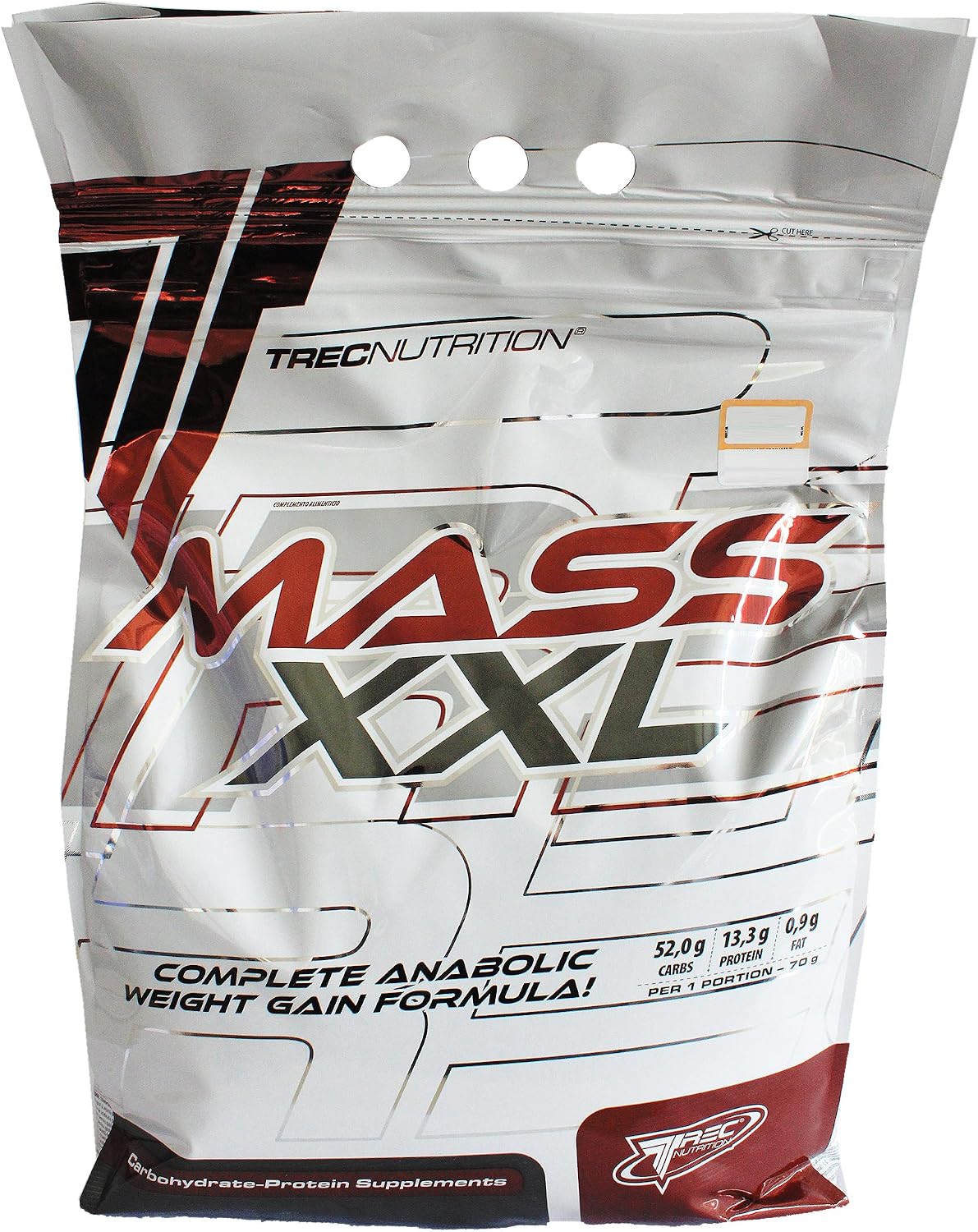 Mass XXL, Vanilla - 3000g, 3 kg (Pack of 1)