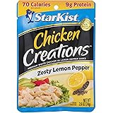 StarKist Chicken Creation Zesty Lemon Pepper, Single Serve Pouch, 2.6 oz