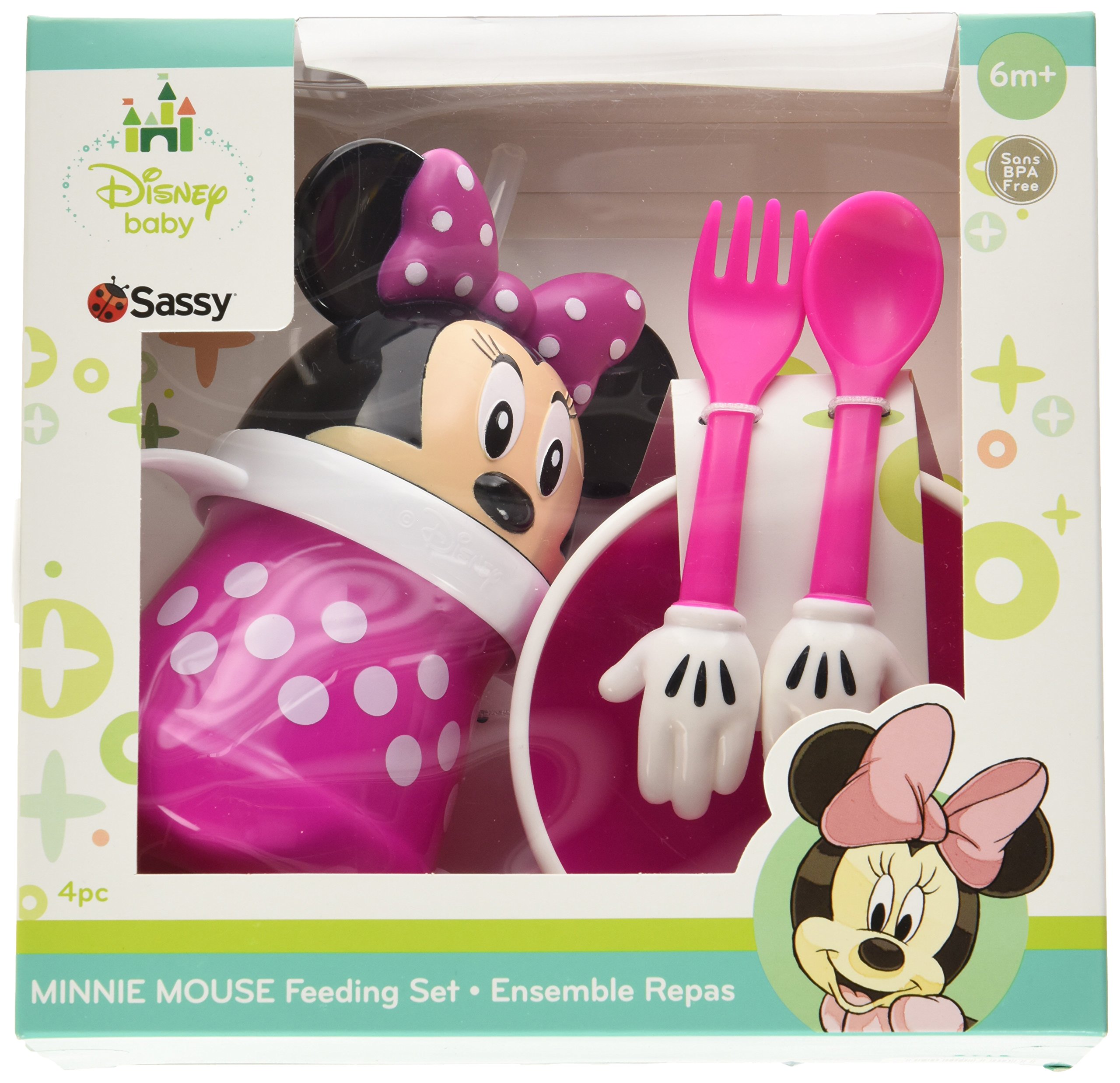 Disney Minnie Mouse Feeding Gift Set, Multi Buy Online in UAE. Baby
