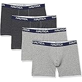 Nautica Men's 4 Pack Heather Stretch Boxer Briefs
