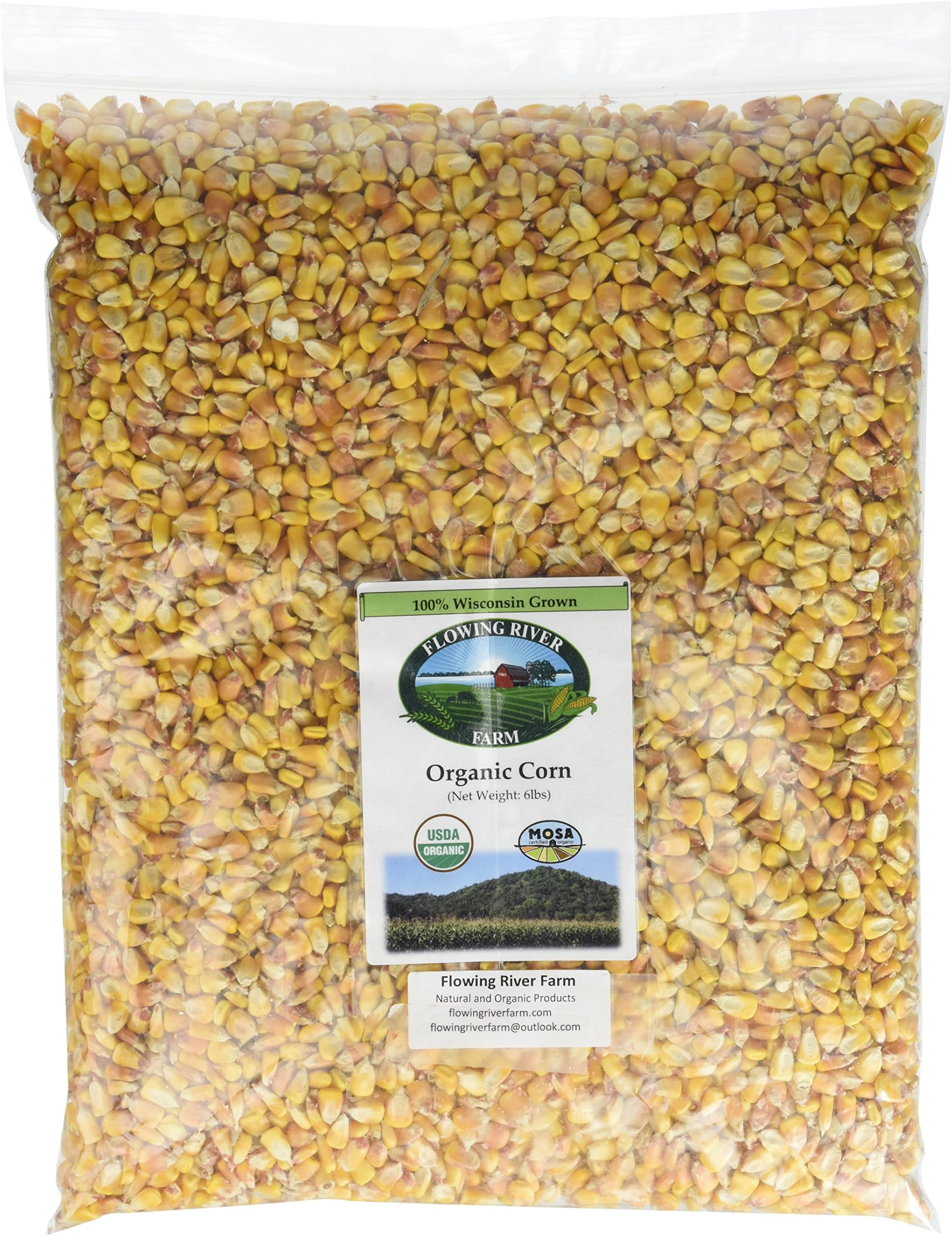 Flowing River Farm - Organic Corn- 6lbs