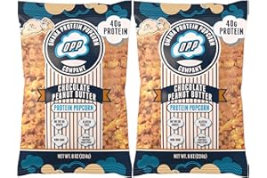 Omaha Protein Popcorn Bag | High Protein Popcorn Snack, 40g Protein from Whey Isolate | On The Go Healthy Protein Popcorn Sna
