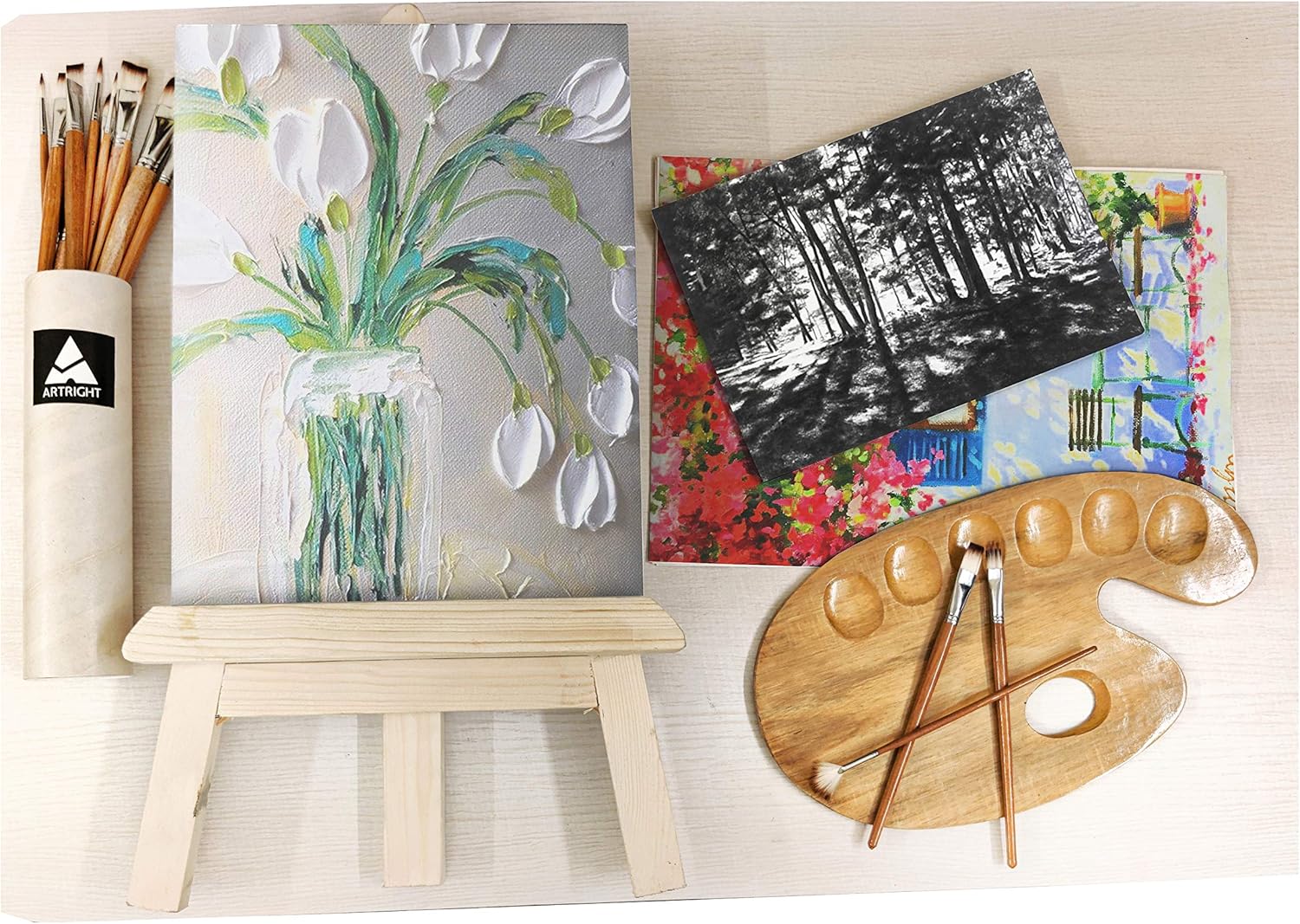 Buy ArtRight Professional Artist Painting Kit Painting Combo Set with