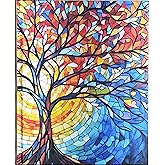 Stained Glass Tree of Life Journal (Diary, Notebook)