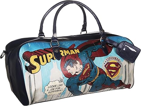 dc comics luggage