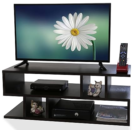 Comfy Bean Bags DIY Modern Design Elegant Finish Engineering Wood TV Unit (Wenge)