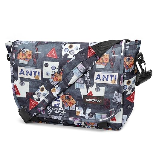 title=Eastpak EK077- JR, Borsa a tracolla, Multicolore (Thumbnail), 24 x 33 x 11 cm