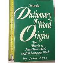 The Oxford Dictionary of English Etymology | Amazon.com.br