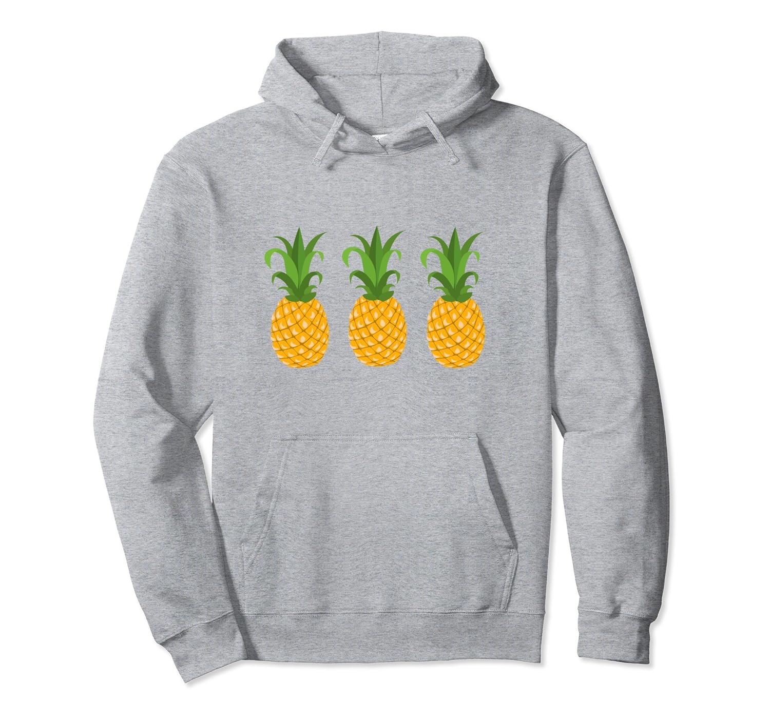 Pineapple Lover Graphic Hoodie-Rose