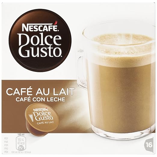 title=Nescafé Dolce Gusto Caffelatte- Confezione da 3 Scatole da 16 Capsule