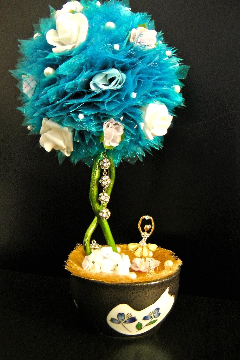 Amazon Com Organza Ballerina Topiary A Tree Of Happiness Handmade