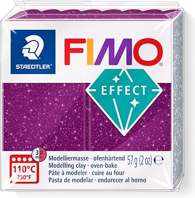 Staedtler FIMO Galaxy Purple 57g Effect Oven-Hardening Clay 8010-602