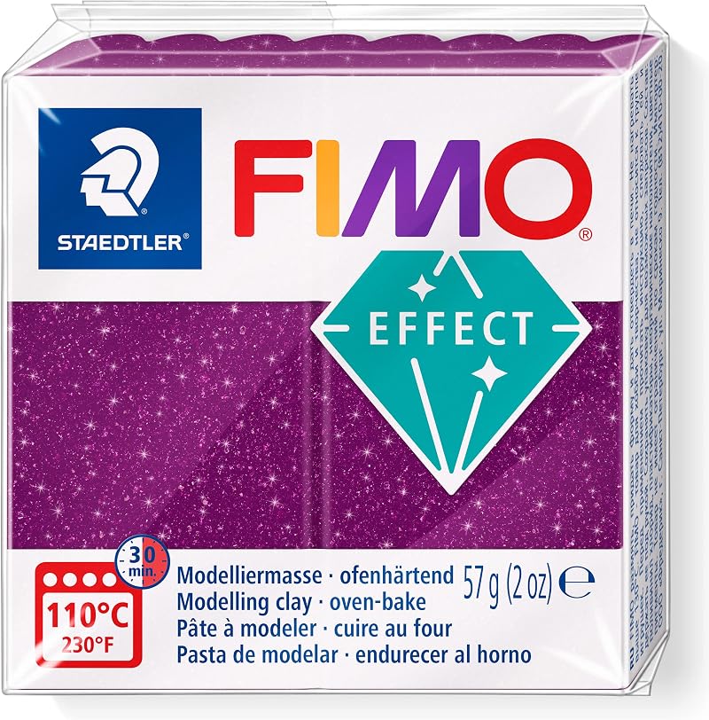 Staedtler FIMO Galaxy Purple 57g Effect Oven-Hardening Clay 8010-602