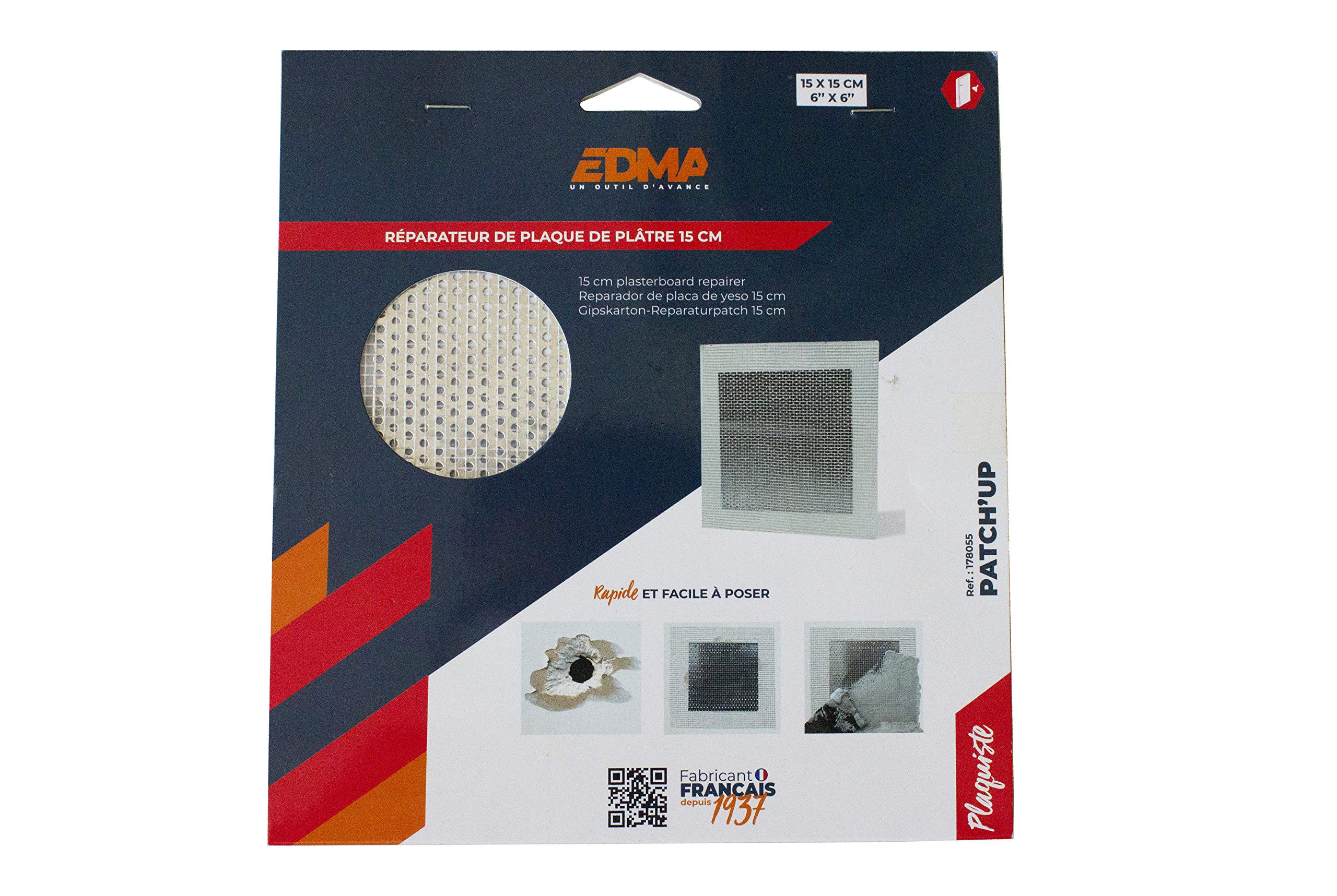 Patch'up - Plasterboard Repair Patch 15cm