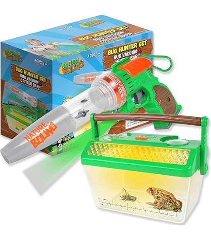 Cámara Espía Infantil Con Boroscopio Flexible De 31.5 Pulgadas, Pantalla LCD De 2.4″ Y 8 Luces LED, Resistente Al Agua IP67 Para Explorar Tierra Y Agua