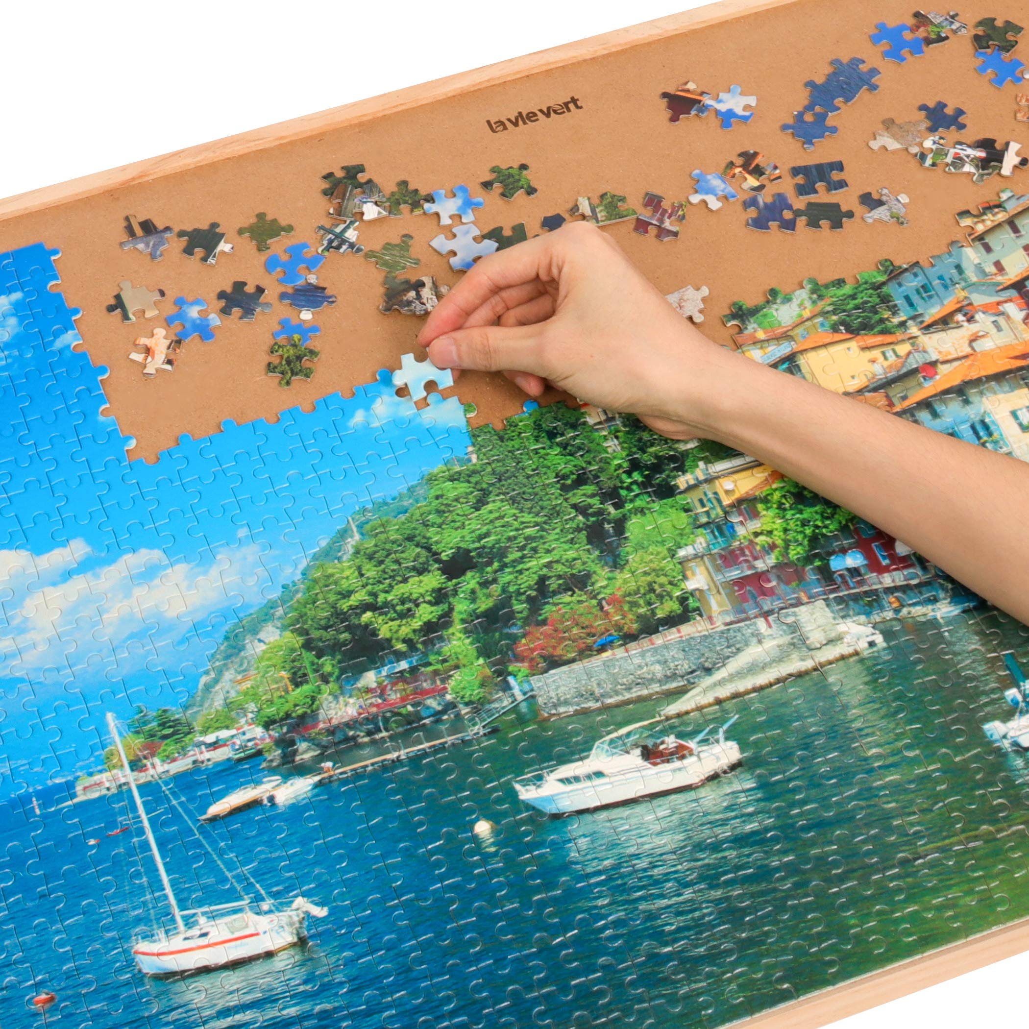 Lavievert 1000 Piece Jigsaw Puzzle Game for Adults and Kids - Lake Como, Italy