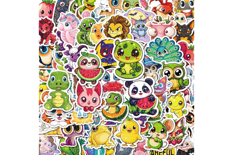 Best Cute Holographic Animal Stickers for Water Bottles 2026