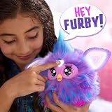 Furby Electronic Plush Toy Talking Interactive Purple 6 inch Lights Sings view 3